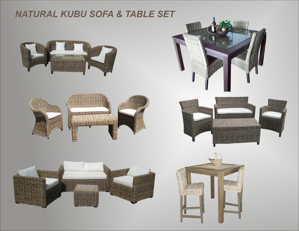 Sofa and Table Set